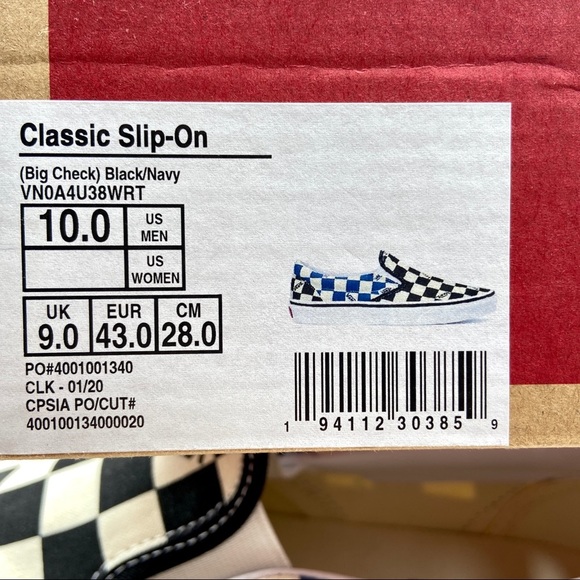Vans Classic Slip-On Big Check - Picture 6 of 6